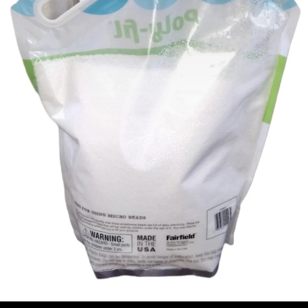 Poly-fil Mini Micro Bead Filler 8L NWOT